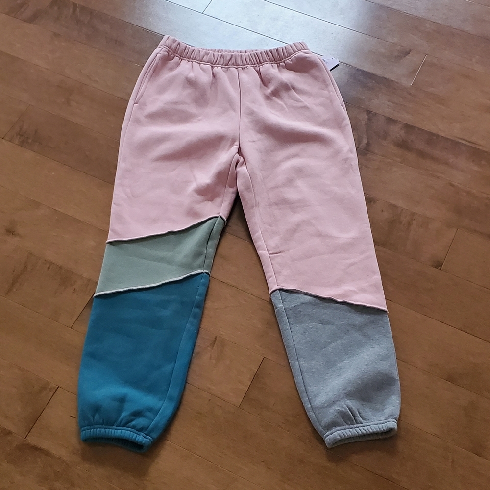 BRAND NEW Color Block Jogger Sweatpants